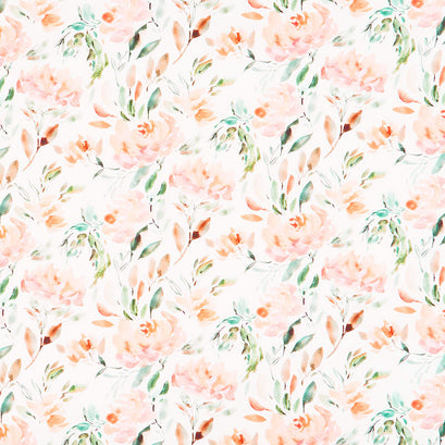 Refresh - Bouquet White Yardage