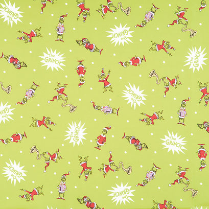 How the Grinch Stole Christmas - Grinch Holiday Yardage