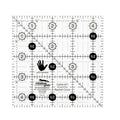 Creative Grids Left Handed Quilt Ruler 4-1/2" Square