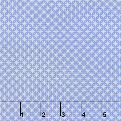 Flora No. 6 - Geometric Periwinkle Yardage
