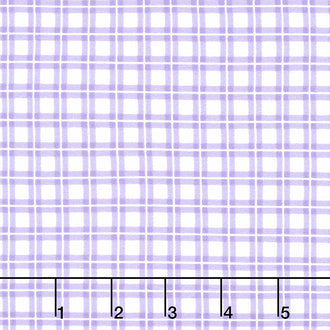 Elizabeth Flannel - Plaid Lupine Yardage