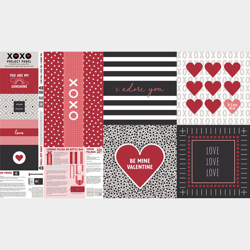 XOXO (Moda) - Valentine's Project Multi Panel Primary Image