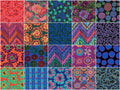 Kaffe Fassett Collective - February 2023 - Darker Colorway10" Squares Alternative View #2