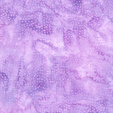 Tonga Batiks - Brightside Water Color Dots Lilac Yardage Primary Image
