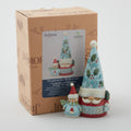 Jim Shore Heartwood Creek Wonderland Gnome and Snowman Figurine Alternative View #1