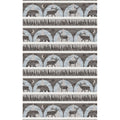 Wild Woods Lodge - Wildlife Repeating Stripe Multi Yardage Alternative View #1