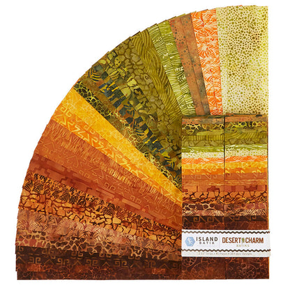 Desert Charm Batiks Favorites Strips