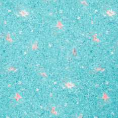 Unicorn Meadow - Floral Blue Yardage Primary Image