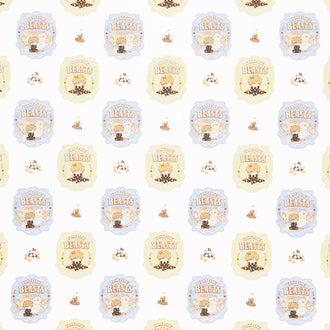 Wizarding World - Baby Beasts Badges White Yardage