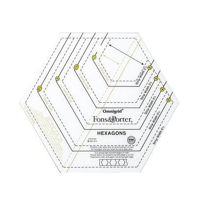 Hexagons Ruler