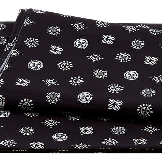 Kenya - Tribal Dot Black 2 Yard Cut