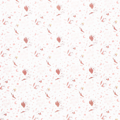 Where the Wild Things Are - Rumpus Pink Yardage