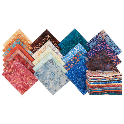 Pebbles and Daisies Batiks Rolls