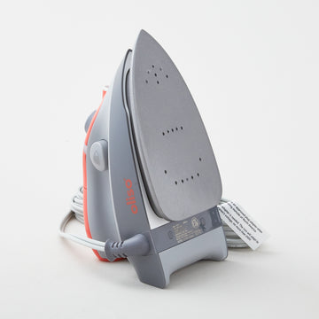 Oliso® M3PRO Mini Project Iron with Trivet - Coral-Orange Alternative View #1