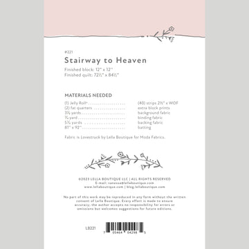 Digital Download - Stairway to Heaven Quilt Pattern Alternative View #1