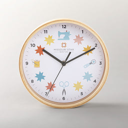 Missouri Star Sewing Room Clock - Quilt Town Primary Image