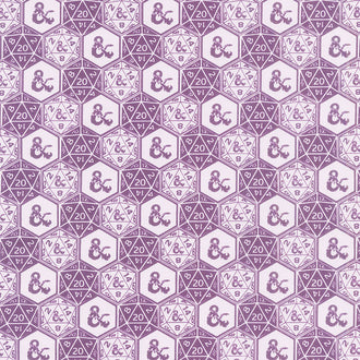 Hasbro - Dungeons and Dragons Assorted Dice Purple Yardage