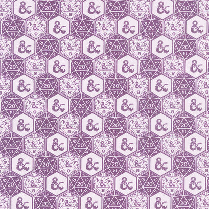 Hasbro - Dungeons and Dragons Assorted Dice Purple Yardage