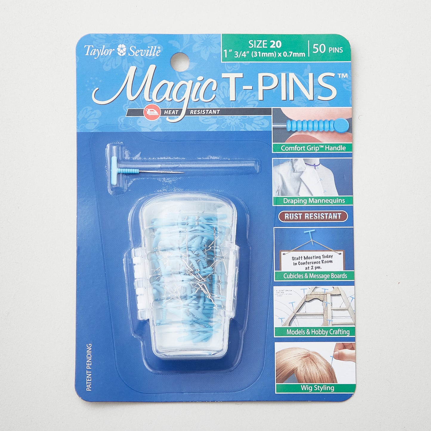 Magic T-Pins™ Size 20 (1-1/4" x 0.7mm) Alternative View #2