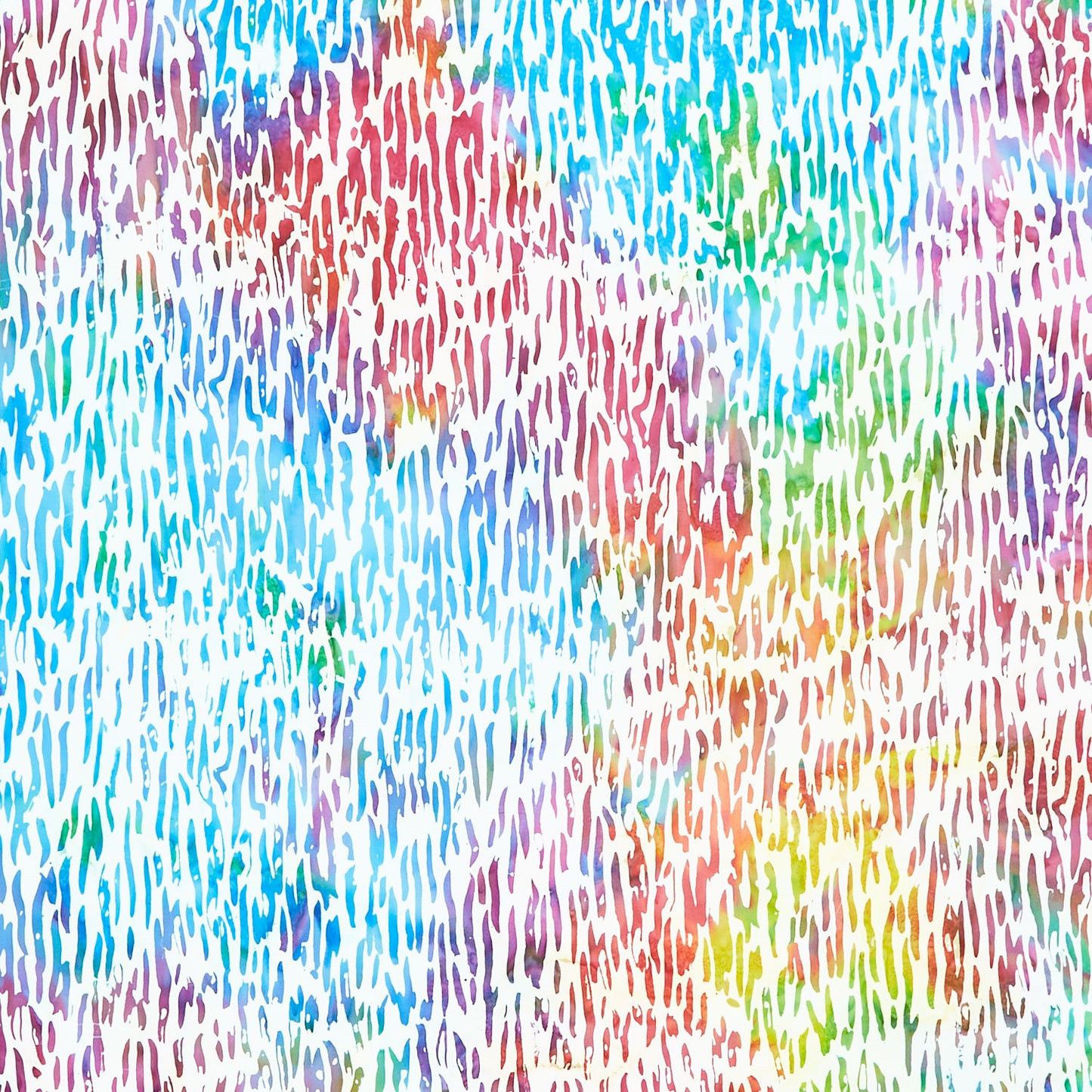 Breezy Brights - Zebra Stripes Rainbow Yardage Primary Image