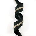 Emmaline #5 Zippers-by-the-Yard - Black with Antique Brass Primary Image