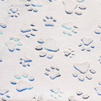Luxe Cuddle® - Prism Paws Nautical Blue Yardage