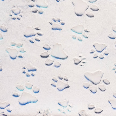 Luxe Cuddle® - Prism Paws Nautical Blue Yardage