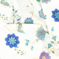 Empress - Small Metallic Medallions Cream Yardage Alternative View #1