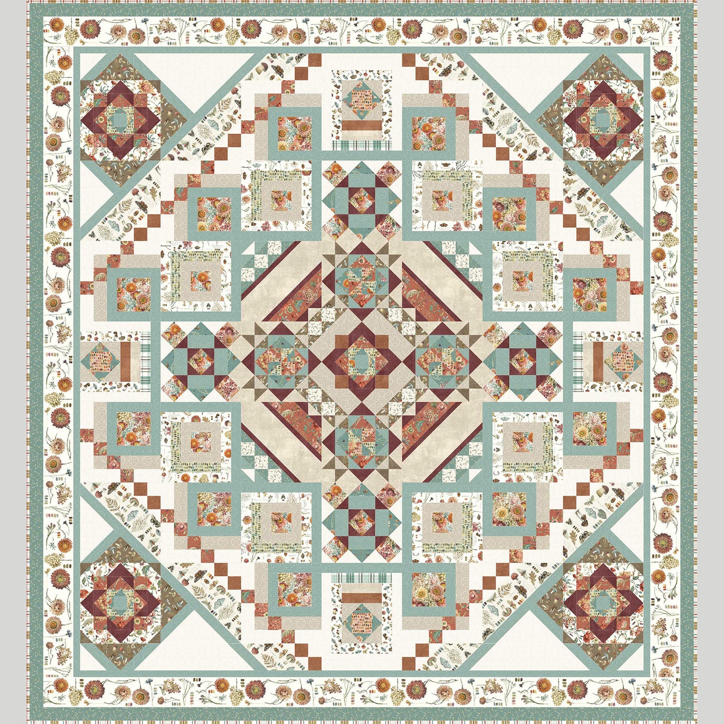 Season's Study Block of the Month Quilt Kit Presale Primary Image