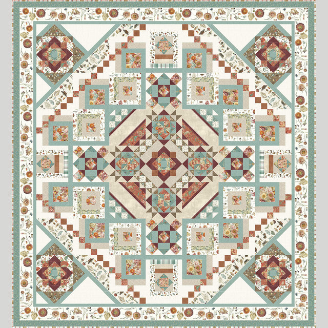Season's Study Block of the Month Quilt Kit Presale Primary Image
