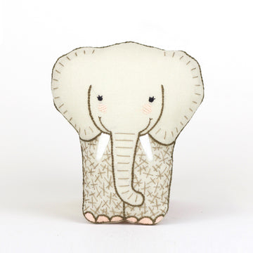 D.I.Y. Embroidered Doll Kit - Elephant Primary Image