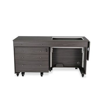 Kangaroo & Joey Sewing Cabinet - Gray Primary Image