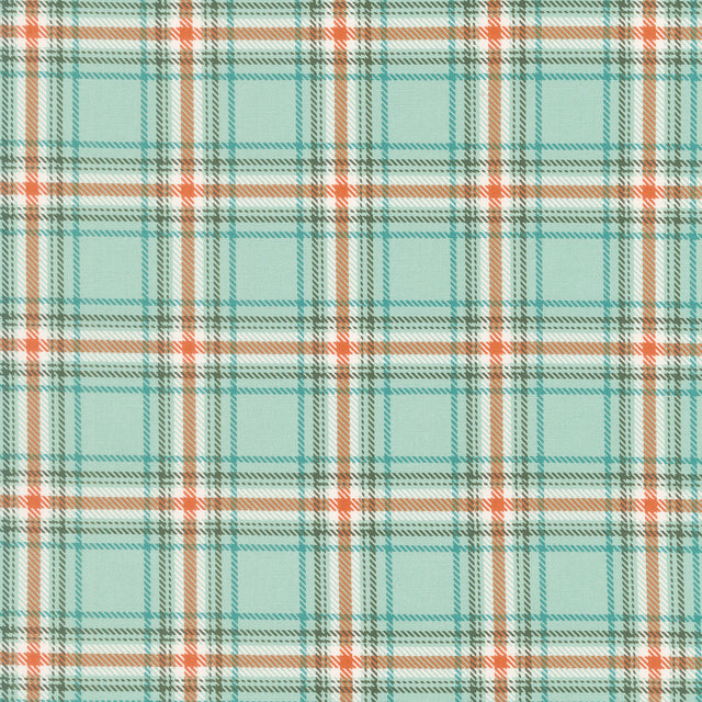 The Great Outdoors - Cozy Plaid Sky Yardage Primary Image