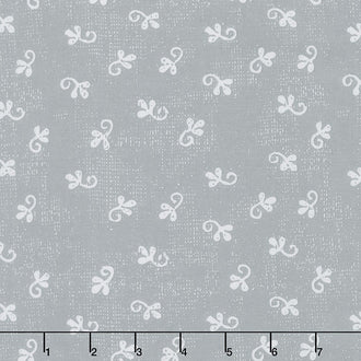 Makers Collage - Little Ditty Dark Grey Yardage