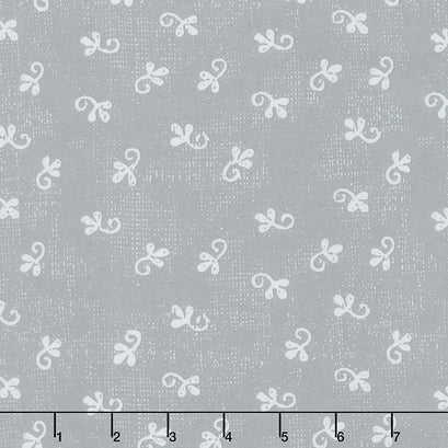 Makers Collage - Little Ditty Dark Grey Yardage