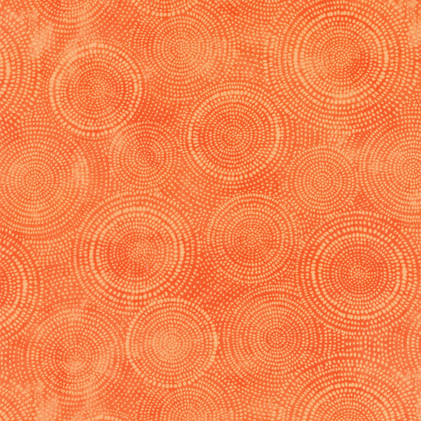 Radiance - Circle Dots Orange Yardage Primary Image