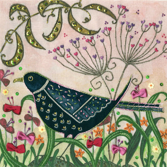 Flights of Fancy Blackbird Embroidery Kit