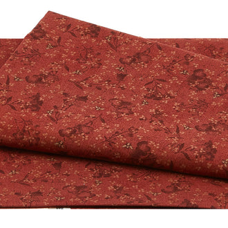 Time Well Spent - Mixed Media Red 2 Yard Cut