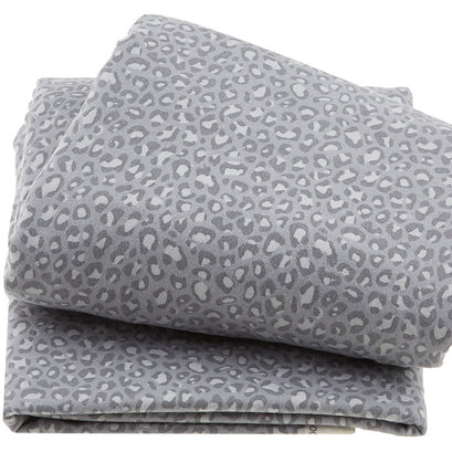 Tranquil Flannel - Skin Print Light Gray 108" Wide 3 Yard Cut