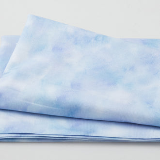 My Heart Flutters - Fairy Wing Texture Blue 2 Yard Cut
