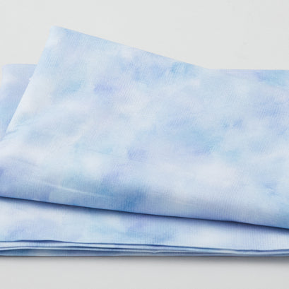 My Heart Flutters - Fairy Wing Texture Blue 2 Yard Cut