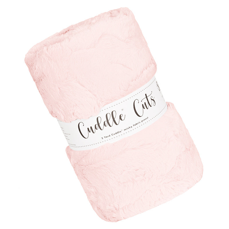 Cuddle® Cuts - Luxe Cuddle® Hide Rosewater 2 Yard Cut Primary Image