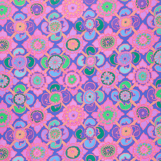 Kaffe Fassett Collective - February 2023 - Tudor Blue Yardage