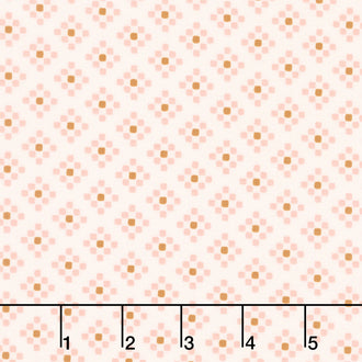 Santa Fe - Squares Cream Yardage