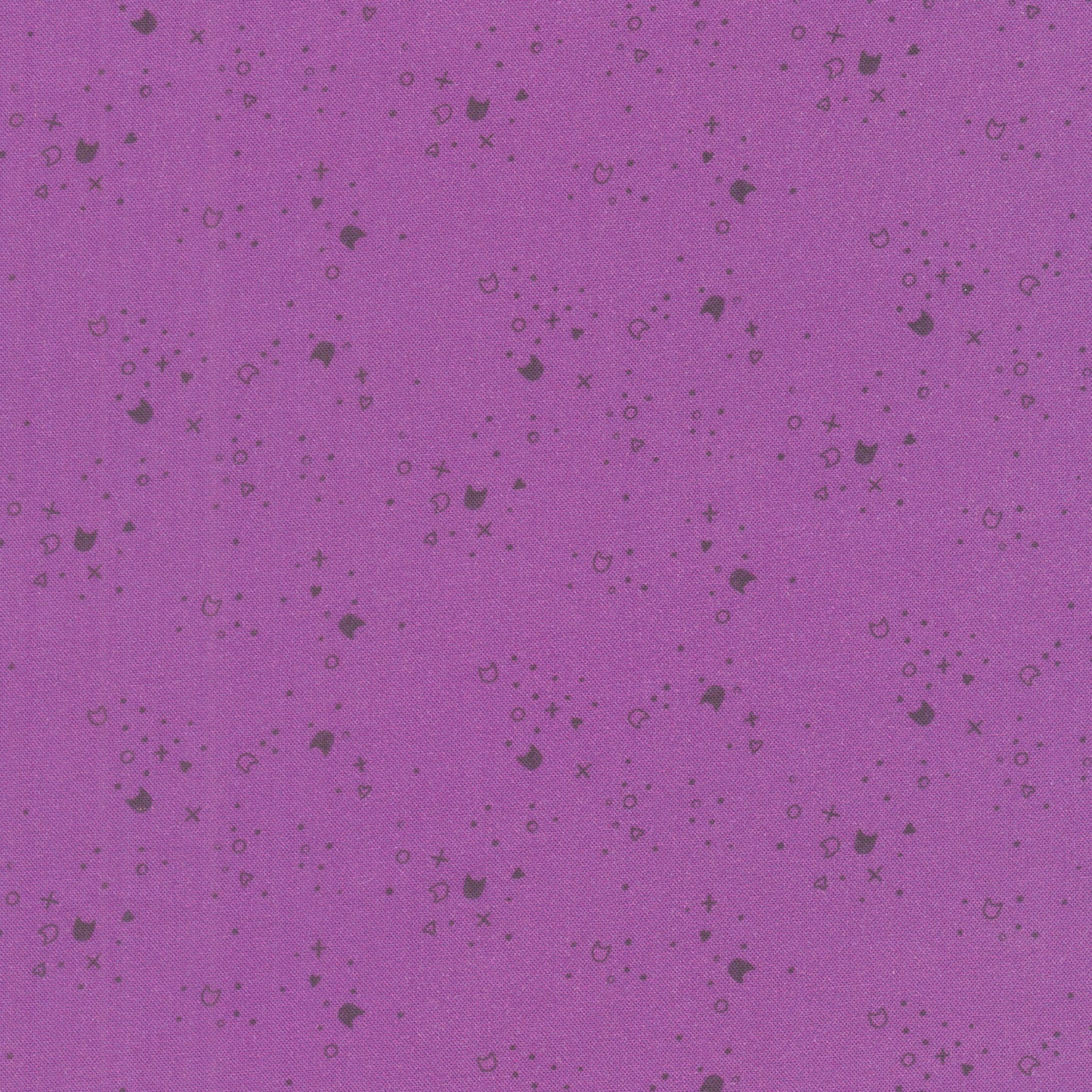 Kitty Litter - Purple Yardage Primary Image