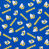 NFL - Los Angeles Rams Navy Yellow Yardage Primary Image