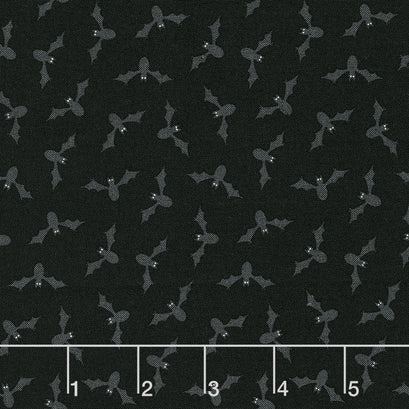 Too Cute to Spook - Wing Ding Black Cat Yardage