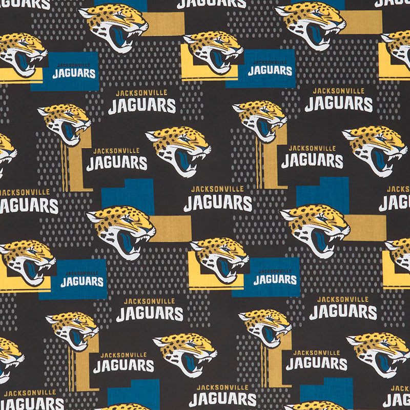 NFL - Jacksonville Jaguars Black Teal Yardage Primary Image