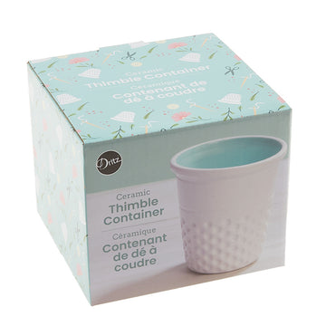 Thimble Container - Aqua Alternative View #3