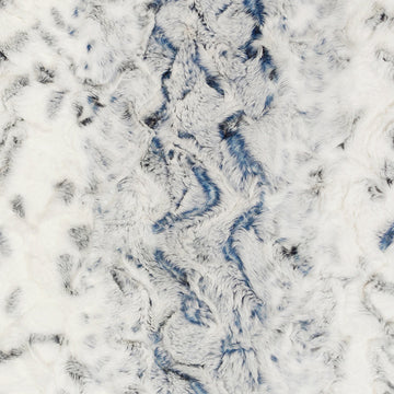 Luxe Cuddle® - Snowy Owl Navy Minky Yardage Primary Image